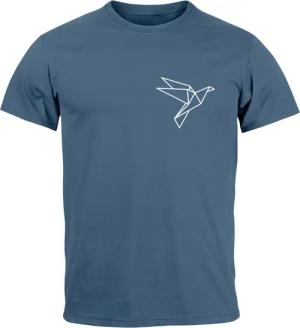 Neverless Print-Shirt Herren T-Shirt Aufdruck Vogel