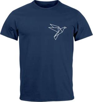 Neverless Print-Shirt Herren T-Shirt Aufdruck Vogel