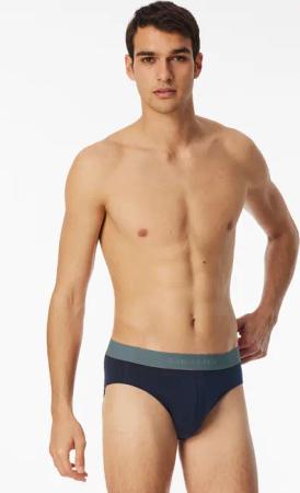 Rio-Slips 3er-Pack Organic Cotton Webgummibund mehrfarbig - 95/5 5