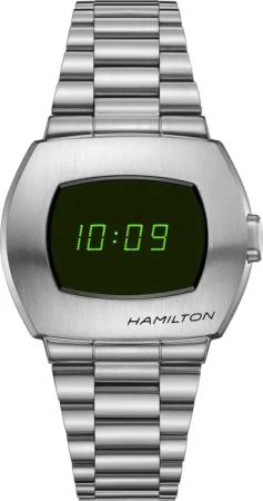 Hamilton H52414131 Armbanduhr PSR Digital Quarz Stahl Grün