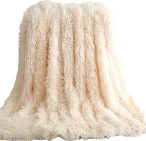 Wohndecke Weiche lange Zotteldecke, Flauschig Kuscheldecke,