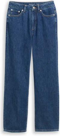 TOM TAILOR Mädchen Straight Jeans, blau, Uni, Gr. 164