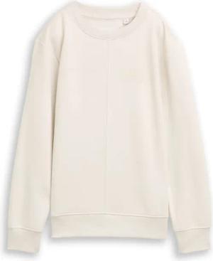 TOM TAILOR Jungen Basic Sweatshirt, weiß, Uni, Gr. 140