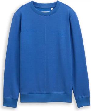 TOM TAILOR Jungen Basic Sweatshirt, blau, Uni, Gr. 164