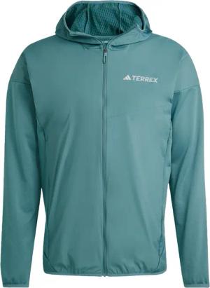 adidas Terrex Herren Xperior Climawarm Wind Light Fleece Hooded Jacke