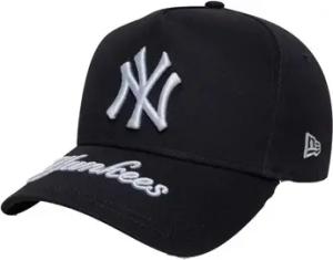New-Era Schirmmütze NEW YORK YANKEES MLB VISOR HIT NAVY 9FORTY E-FRAME