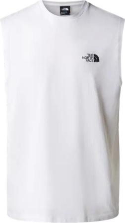 The North Face Simple Dome Tanktop Weiss Ffn4