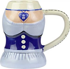 Hofbräuhaus München Schnapsglas Stamperl "Lederhose" /