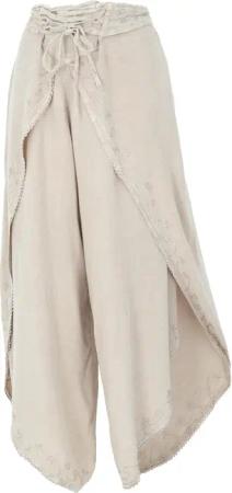 Guru-Shop Relaxhose Palazzohose, Boho Hosenrock, Orienthose,..