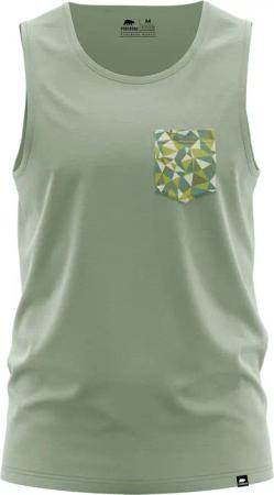FORSBERG T-Shirt pastellgrünes Tanktop Shirt