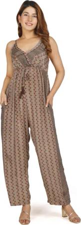 Guru-Shop Relaxhose Boho Jumpsuit, Sommer Overall,