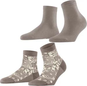 Esprit Kurzsocken Geranium 2-Pack (2-Paar)
