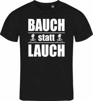 deinshirt Print-Shirt Herren T-Shirt Bauch statt