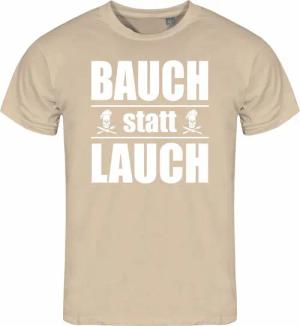 deinshirt Print-Shirt Herren T-Shirt Bauch statt