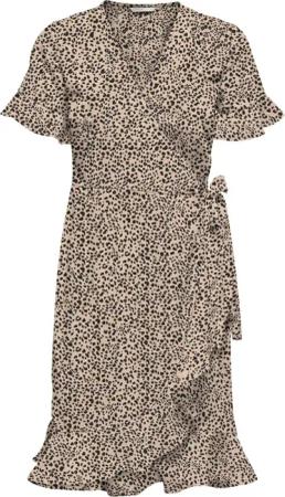 ONLY Midikleid OLIVIA (1-tlg) Wickel-Design