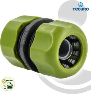 bevo Schlauchverbinder Schlauchkupplung Schlauchverbinder PVC-U Grau/Grün