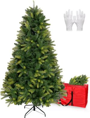 OSTWOLKE Künstlicher Weihnachtsbaum 180cm Christbaum Christmas