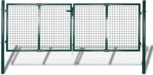 vidaXL Gartentor Gartentor für Maschendrahtzaun 289x75