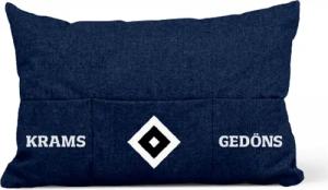 HSV Dekokissen Krams & Gedöns, Baumwolle,