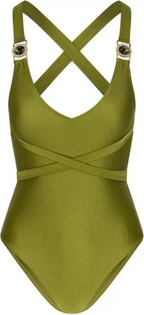 Moda Minx Badeanzug "Amour", (1 St.), mit tollem Steinbesatz