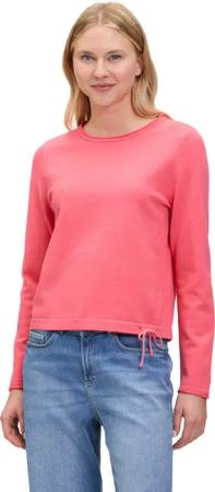 Cartoon Strickpullover "Cartoon Damen Strickpullover mit Rundhalsausschnitt", (1 tlg.)