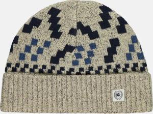 Norweger-Strickmütze mit Fleecefütterung - Tender Beige Melange