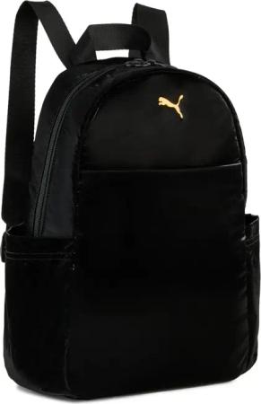 Puma UP - Rucksack Small 37 cm (black-metallic gold logo)