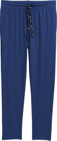 TOM TAILOR Herren Pyjama-Hose in Melange-Optik, blau, Meliert, Gr. 56