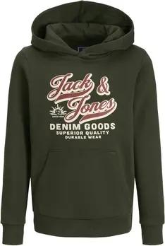 Jack & Jones  Kinder-Sweatshirt Kapuzensweatshirt JJELOGO Hoodie