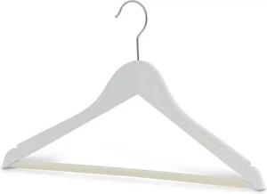 MAWA Kleiderbügel "Business RE RFS", (Set, 10 tlg., 10 Kleiderbügel), mit Rockhaken und Steg