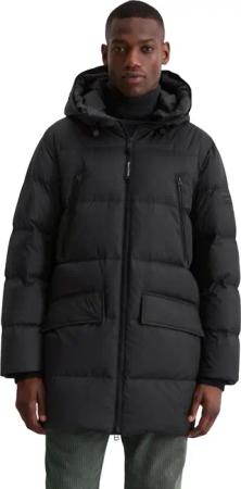 Marc OPolo Daunenjacke, mit Kapuze, Pufferjacke, regular fit, eingesetzte, elastische Ärmelabschlüsse