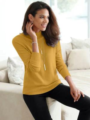 Classic Stehkragenpullover "Kaschmir-Pullover"