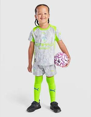 PUMA Manchester City FC 2025/26 Third Kit Children, Grau
