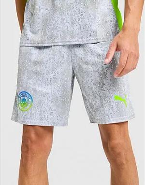 PUMA Manchester City FC 2025/26 Third Shorts - Herren, Grau