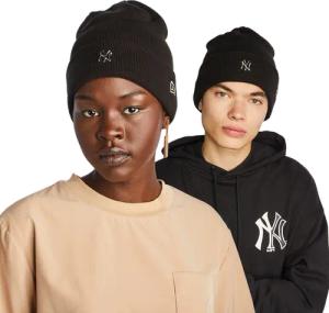 New Era Badge Unisex Winter Mützen - Schwarz - Größe One Size - Baumwolle