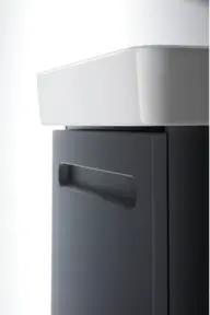 Duravit Möbel-Set No. 1 60cm, Graphit Matt, 1 Auszug