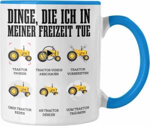 Trendation Tasse Traktor Tasse Geschenk Bauer