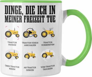 Trendation Tasse Traktor Tasse Geschenk Bauer