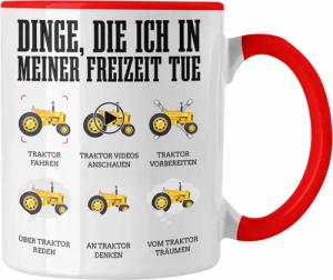 Trendation Tasse Traktor Tasse Geschenk Bauer