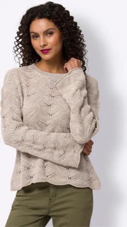 heine Strickpullover Ajourpullover