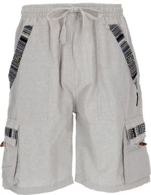 Guru-Shop Relaxhose Ethno Yogashorts im Goastyle
