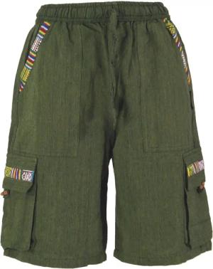 Guru-Shop Relaxhose Ethno Yogashorts im Goastyle