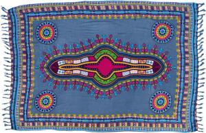 Guru-Shop Sarong Dashiki Bali Sarong, Wandbehang,