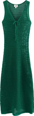 self Strandkleid Maxi-Strandkleid mit Häkeldesign (1-tlg)