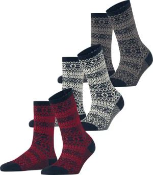 Esprit Funktionssocken Sami Pattern 3-Pack (3-Paar)