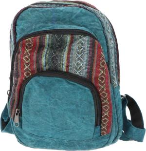 Guru-Shop Freizeitrucksack Rucksack, stonewash Freizeitrucksack, Ethno..