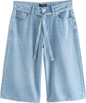 Next Shorts Jeansshorts mit Bindegürtel aus