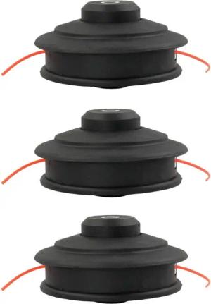 Trade-Shop Rasentrimmer-Ersatzspule 3x passend für Fuxtec