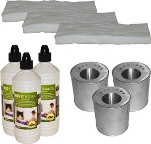 HEKERS Bioethanol Set mit oder ohne