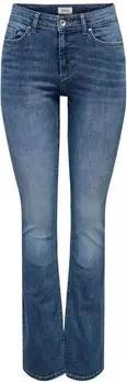Only Straight Leg Jeans 15313389 BLUSH-MEDIUM BLUE DENIM
